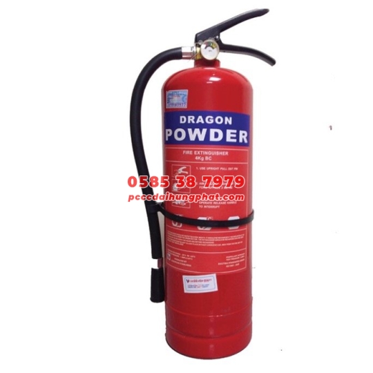 Bình Bột Chữa Cháy 4kg ABC Dragon Powder