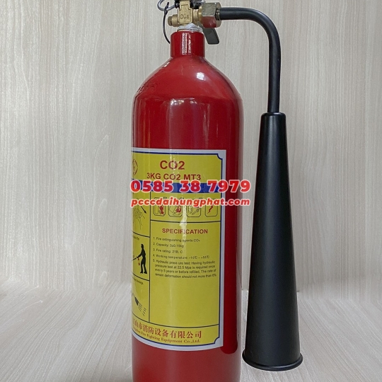 Bình Chữa Cháy 3Kg (Trung Quốc)