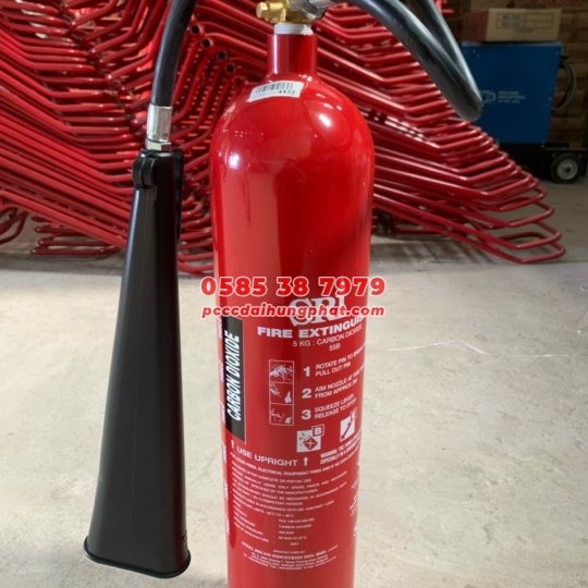 Bình chữa cháy co2 5kg malaysia