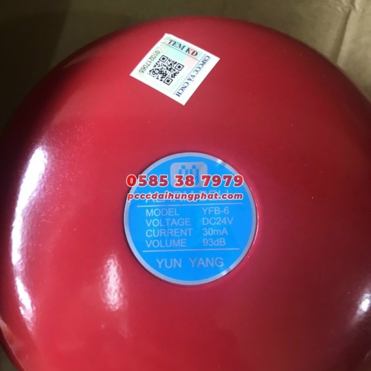 CHUÔNG BÁO CHÁY YUNGYANG & HORING 12V VÀ 24V