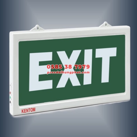 Đèn exit chỉ dẫn exit không hướng kemtom (1 mặt và 2 mặt)