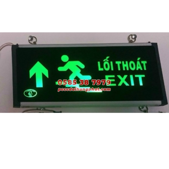 Đèn exit chỉ dẫn lối thoát (2 mặt)
