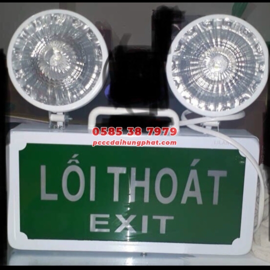 Đèn exit kết hợp sự cố