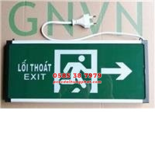 Đèn exit lối thoát 1 hướng ( 1 mặt và 2 mặt)