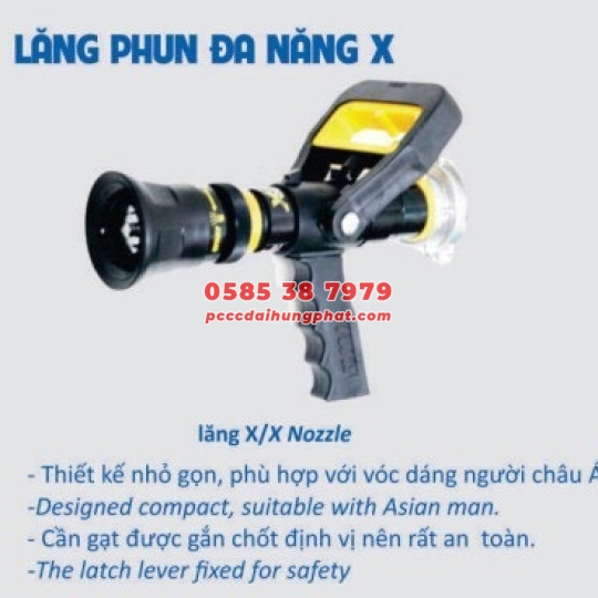 Lăng Chữa Cháy Đa Năng X