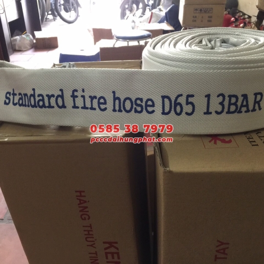 Vòi chữa cháy Hàn Quốc D65 1 lớp 13Bar 20M