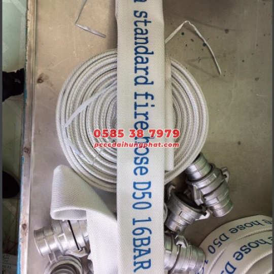 Vòi chữa cháy Hàn Quốc D50 1 lớp 16Bar 20M